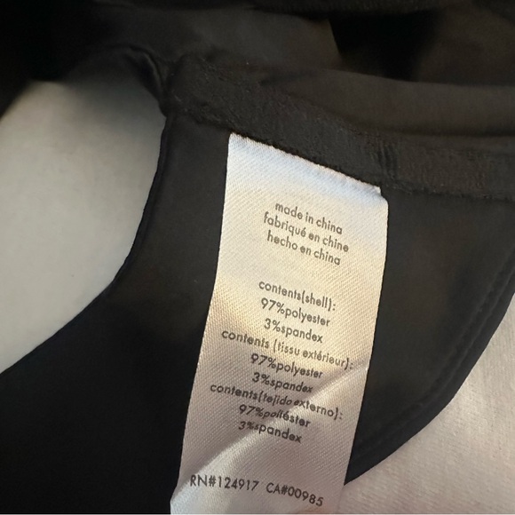 Danielle Bernstein by WeWoreWhat Black Silky Bra Top - Picture 5 of 7